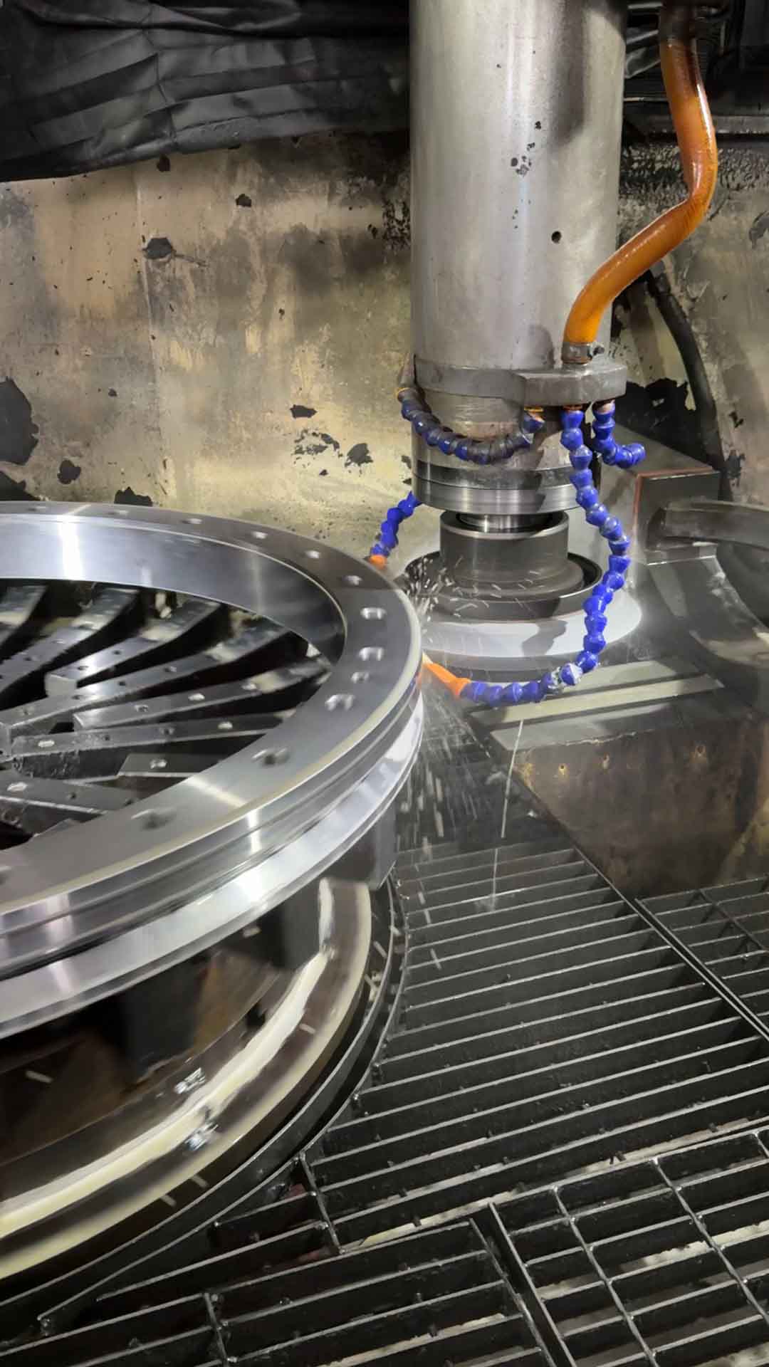 数控立式车床精车